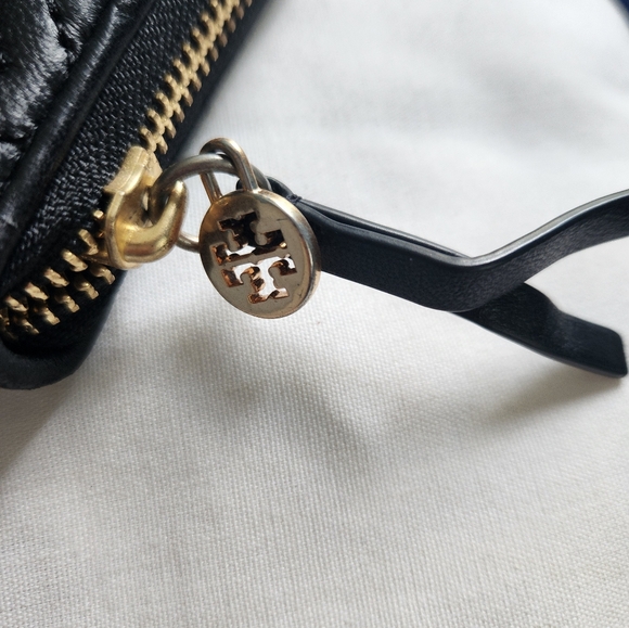 Tory Burch Black Flemming Quilted Continental Wallet - Lambskin - Picture 3 of 9